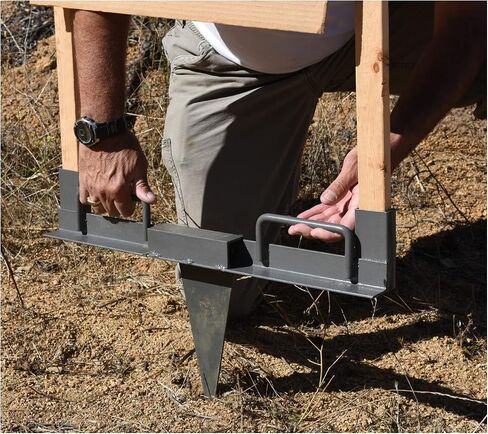 Birchwood Casey 24" Steel Target Stand with Spike - Durable Powder-Coated Metal Target Base Stand for Shooting in Saudi Arabia