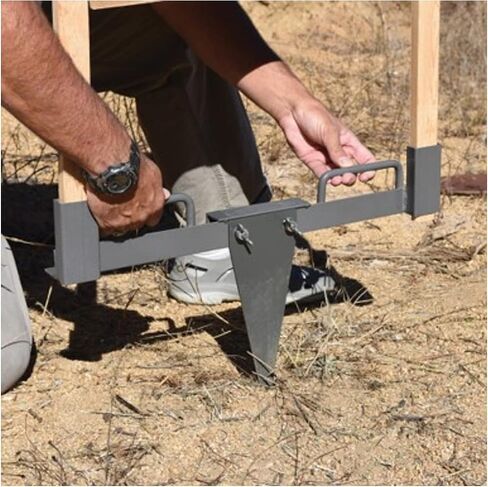 Birchwood Casey 24" Steel Target Stand with Spike - Durable Powder-Coated Metal Target Base Stand for Shooting in Saudi Arabia