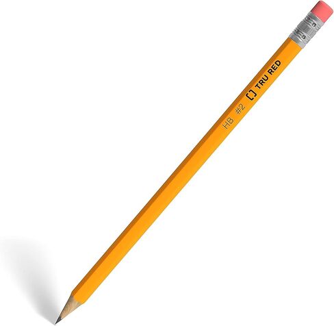 TRU RED Wooden Pencil, 2.2Mm, 2 Medium Lead in Saudi Arabia