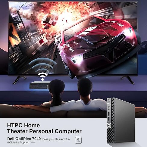 Dell Mini PC OptiPlex 7040 Micro Desktop,i7 6700T Quad Core Up to 3.60GHz,16GB DDR4 256GB M.2 NVMe SSD,AX210 Built-in WiFi 6E + Bluetooth 5.2,HDMI Windows 11 Pro,Wireless Keyboard & Mouse (Renewed) in Saudi Arabia