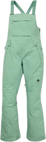 Burton Women's Reserve 2L Stretch Bib Pants, Soft Sage, Medium in Saudi Arabia