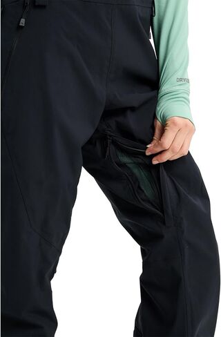 Burton Women's Reserve 2L Stretch Bib Pants, Soft Sage, Medium in Kuwait