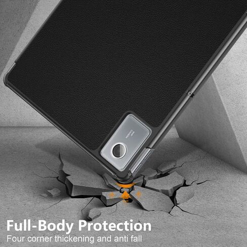 حافظة لجهاز Lenovo Idea Tab Plus 12.1 بوصة، حافظة قابلة للطي رفيعة للغاية من جلد البولي يوريثان مع خاصية التنبيه/النوم التلقائي لجهاز Lenovo Xiaoxin Pad 12.1 (2025) 12.1 بوصة، أزرق داكن in Kuwait