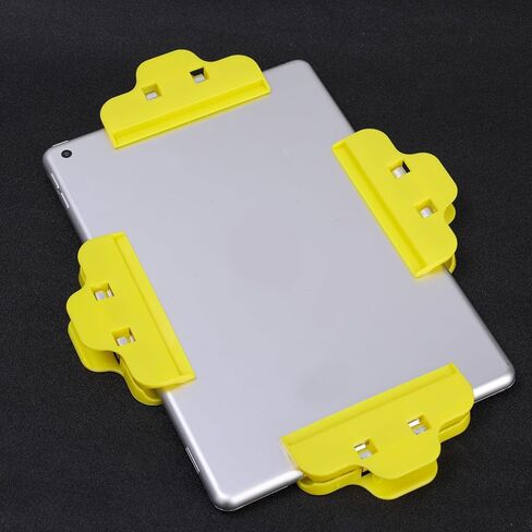 4Pcs Universal Cellphone Fixing Clamp Plastic Fixture Clip Adjustable Fastening Clamps for IPhone IPad LCD Screen Repair Tool in Saudi Arabia