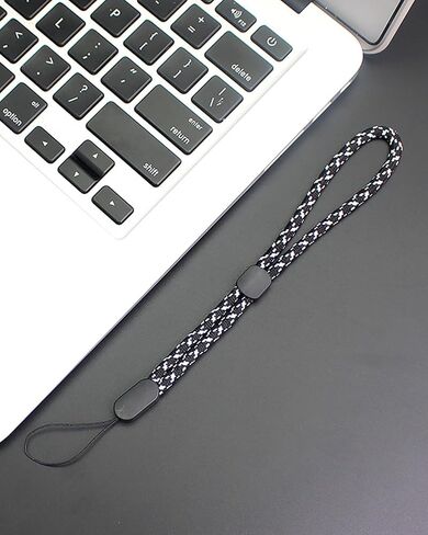 6PCS Braided Phone Wrist Strap with Tether Tab, Durable Adjustable Phone Lanyard for Cell Phones, AirPods, Keys, Cameras, Hands-Free Phone Charm Cellphone Lanyard for Women and Men in Saudi Arabia