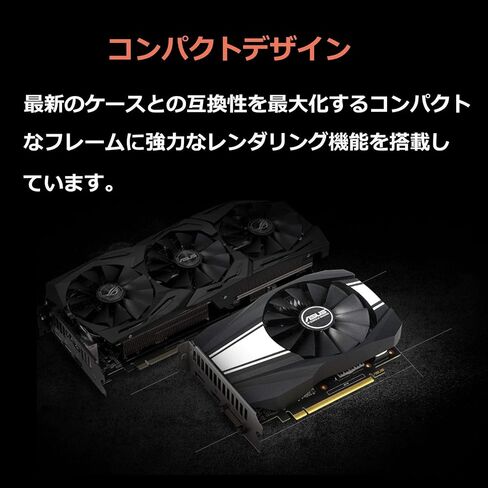 بطاقة رسومات Asus GeForce GTX 1660 Super Overclocked 6GB Phoenix Fan Edition HDMI DP DVI (PH-GTX1660S-O6G) (متجددة) in Kuwait