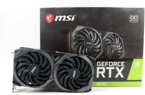 بطاقة رسومات MSI Gaming RTX 3070 8GB GDRR6 GeForce RTX 3070 VENTUS 2X OC in Saudi Arabia