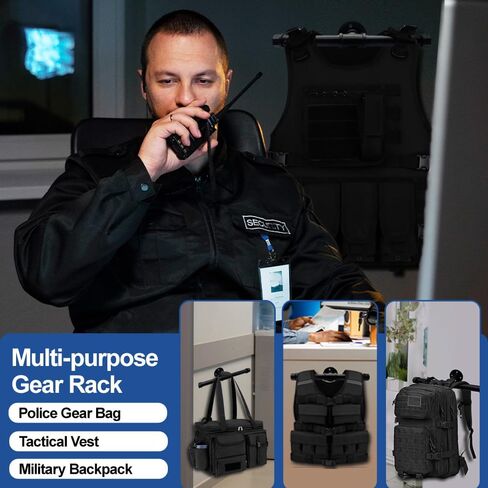 معدات تكتيكية لشماعة سترة الجري، شماعة حامل اللوحة، رف معدات الشرطة، حامل لوحة الوزن على الحائط، ملحقات شديدة التحمل لحقيبة الظهر in Kuwait