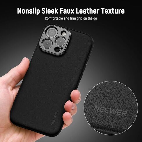 حافظة هاتف NEEWER لهاتف 17 Pro Max، غطاء هاتف واقي معياري عالي التحمل من مادة TPU/PC مع حلقة فلتر 67 مم، عدسة 17 مم وألواح خلفية للعدسة T Mount متوافقة مع Moment MagSafe iPhone 17 Pro Max، PA134 in Kuwait