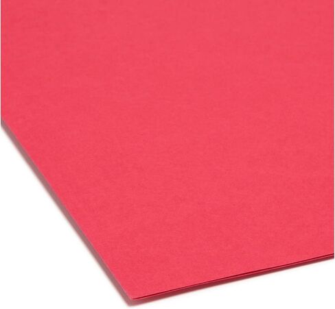 Smead Colored File Folder, 1/3-Cut Tab, Legal Size, Blue, 100 per Box (17043) in Saudi Arabia