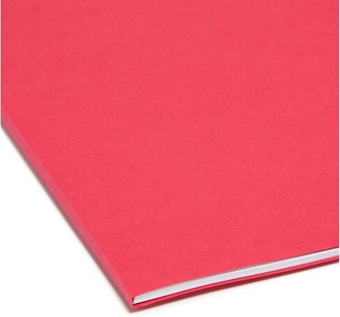 Smead Colored File Folder, 1/3-Cut Tab, Legal Size, Blue, 100 per Box (17043) in Saudi Arabia