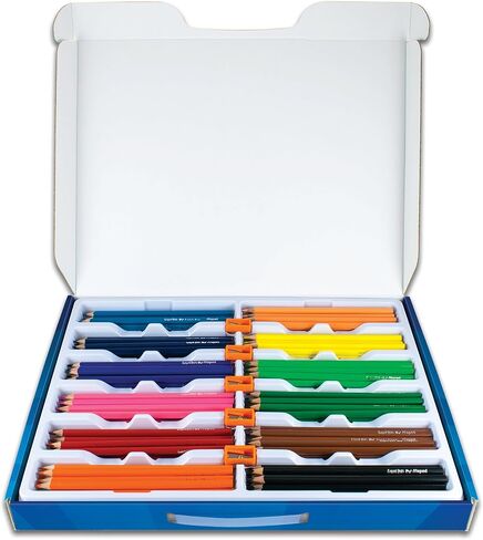 Maped - Color'Peps Triangular Colored Pencils - 48 Pack - Vibrant Colors in Kuwait