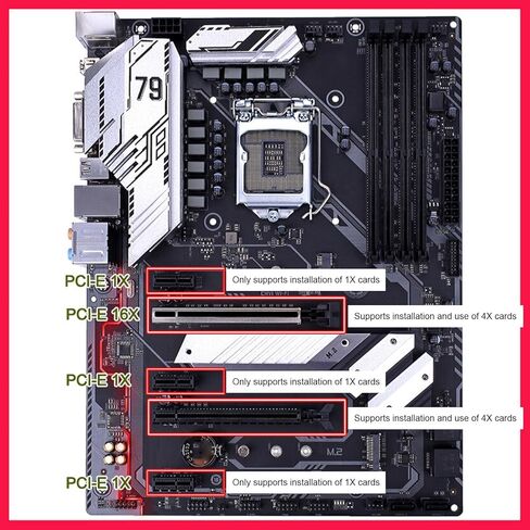 محول Estink PCI E 1X إلى 4 USB 3.0، بطاقة موسع USB 3.2 GEN1 بسرعة 5 جيجابت في الثانية مع 7 مكثفات الحالة الصلبة in Saudi Arabia