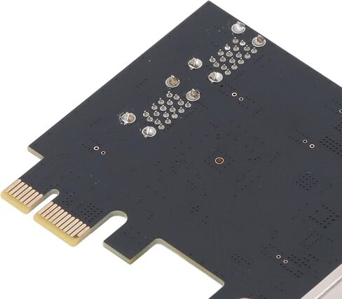 محول Estink PCI E 1X إلى 4 USB 3.0، بطاقة موسع USB 3.2 GEN1 بسرعة 5 جيجابت في الثانية مع 7 مكثفات الحالة الصلبة in Saudi Arabia