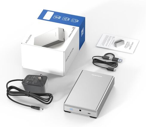 Avolusion PRO-G2 22TB USB 3.2 Gen 2 (10Gbps) USB-C External Hard Drive for Windows/MacOS (Silver) (Renewed) in Saudi Arabia