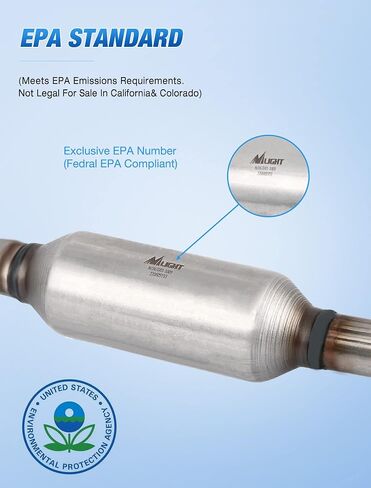 Nilight Catalytic Converter for Chevy Colorado GMC Canyon 2004 2005 2006, Hummer H3/Isuzu i-350 2006(EPA Standard) in Kuwait