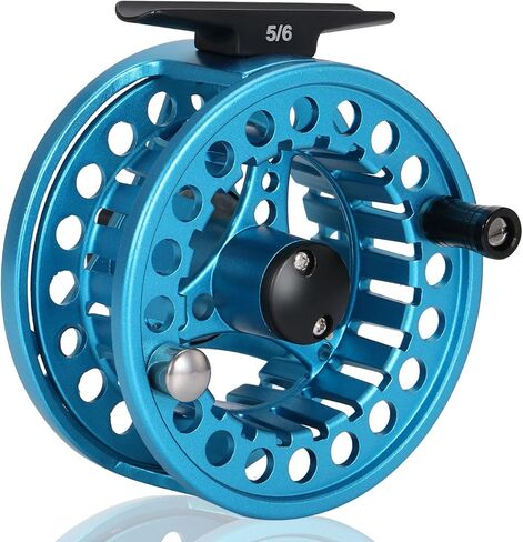 Sougayilang Fly Fishing Reel, Die Cast Aluminum Fly Reel, 5/6, 7/8, Weight Saltwater Fly Reels, 5/6, 7/8, Weight Saltwater Fly Reels in Saudi Arabia