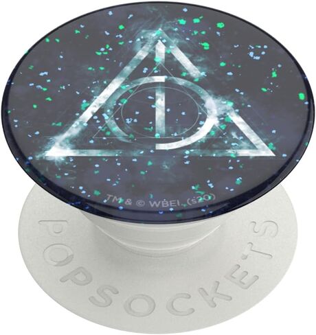 مقبض هاتف PopSockets مع مسند ممتد، وقبضة لاصقة - جليتر ديثلي هالوز in Saudi Arabia