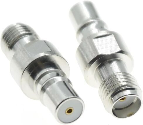 QMA أنثى إلى SMA شاحن أنثي pl;/UG وصلة مرفاع 50ohm اقناع R/F محول النحاس 1 قطعة in Saudi Arabia