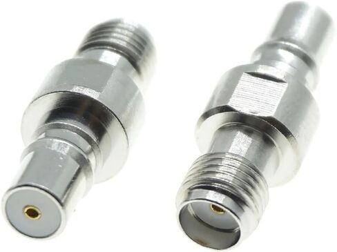 QMA أنثى إلى SMA شاحن أنثي pl;/UG وصلة مرفاع 50ohm اقناع R/F محول النحاس 1 قطعة in Saudi Arabia