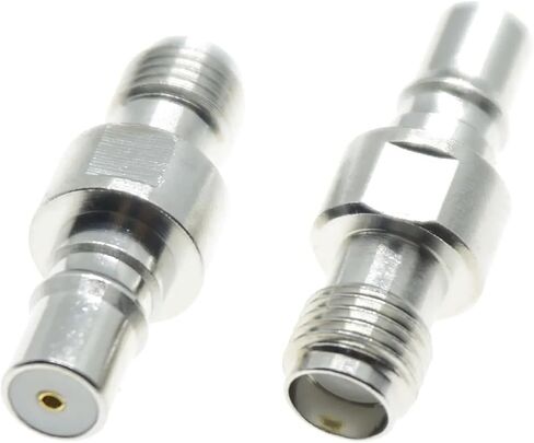 QMA أنثى إلى SMA شاحن أنثي pl;/UG وصلة مرفاع 50ohm اقناع R/F محول النحاس 1 قطعة in Saudi Arabia