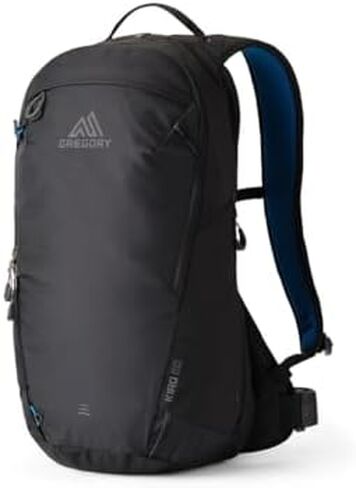 Gregory Kiro 24L Day Hiking Backpack, Cloud Control Hipbelt, Built-In Hydration Attachment and Sleeve (Reservoir Not Included), One Size Fits All, Alpine Black in Saudi Arabia