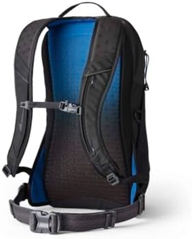 Gregory Kiro 24L Day Hiking Backpack, Cloud Control Hipbelt, Built-In Hydration Attachment and Sleeve (Reservoir Not Included), One Size Fits All, Alpine Black in Saudi Arabia