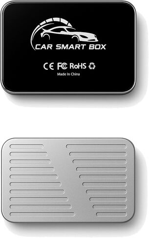 AI Box – Wireless CarPlay & Android Auto Adapter | Dual-Band WiFi | 4K HDMI Output | Android 12.0 System | Bluetooth 5.0 | 4GB+32GB | Plug & Play for OEM CarPlay Vehicles in Saudi Arabia