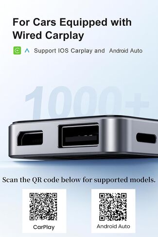 AI Box – Wireless CarPlay & Android Auto Adapter | Dual-Band WiFi | 4K HDMI Output | Android 12.0 System | Bluetooth 5.0 | 4GB+32GB | Plug & Play for OEM CarPlay Vehicles in Saudi Arabia