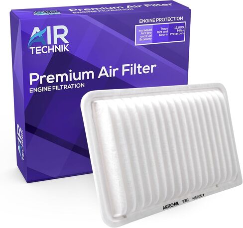 AirTechnik CA11053A Replacement Engine Air Filter | Fits 2017-2020 Hyundai Creta, 2015 ix35, 11-16 Elantra, 13-17 Elantra GT, 10-15 Tucson, 13-18 Kia Forte, 20-23 Seltos - 28113-2S000 / 28113-3X000 in Saudi Arabia