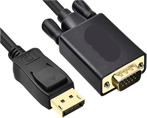 منفذ عرض إلى كابل V/GA ​​1080P منفذ عرض إلى V/GA ​​M>oni> كابل Tor 1.8M DP ذكر إلى V/GA ​​ذكر لـ de*/ll PC L(1m) in Saudi Arabia