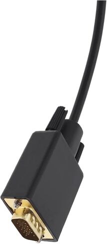DP Male to V/GA Male Cable Adapter Compatible with Elitebook de*/ll Desktop PC DisplayPort to V/GA Converter Cord 1.8m(DP to VGA Female) in Saudi Arabia