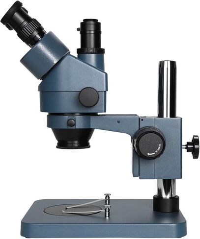 Microscope Simul-Focal Trinocular Stereo Microscope 56Led Light Auxiliary Objective Lens Soldering Industry Microscope Easy to Use (Set 1) in Saudi Arabia