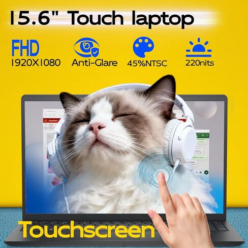 كمبيوتر محمول Dell Inspiron 15 3530 بشاشة تعمل باللمس للأعمال 2025 محدث، معالج Intel i5-1334U (10 النواة)، شاشة 15.6 FHD مضادة للتوهج، Windows 11 Pro، Windows Copilot (ذاكرة الوصول العشوائي 32 جيجابايت، 1 تيرابايت SSD) in Saudi Arabia