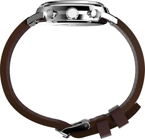 Timex Men's Marlin 40mm Watch - Black Strap Blue Dial Stainless Steel Case in Kuwait