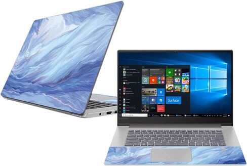 MightySkins Skin Compatible with Lenovo Ideapad 530S 15" (2018) - Typhoon | Protective, Durable, and Unique Vinyl Decal wrap Cover | Easy to Apply, Remove, and Change Styles | Made in The USA in Saudi Arabia