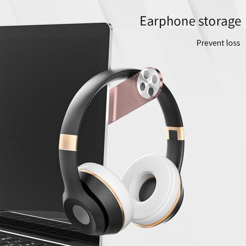 Universal Laptop and Monitor Phone Holder Slim Portable Foldable Smartphone Stand Multi Functional Expansion Bracket(Gold) in Saudi Arabia