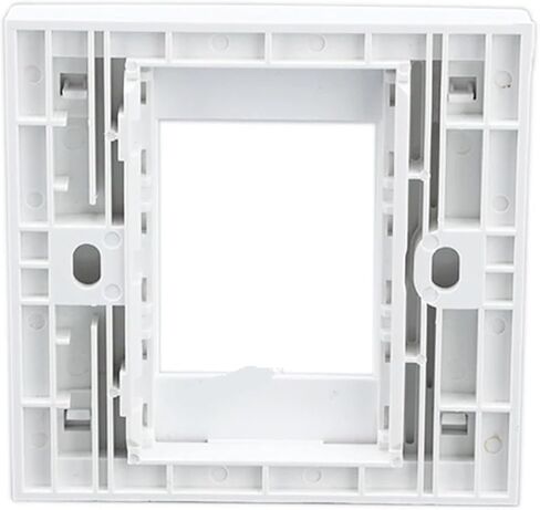 Dual Port Blank Wall Socket Panel for 2 Slots 23x36 mm(2 Ports) in Saudi Arabia