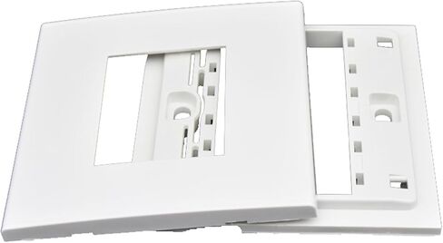 Dual Port Blank Wall Socket Panel for 2 Slots 23x36 mm(2 Ports) in Saudi Arabia