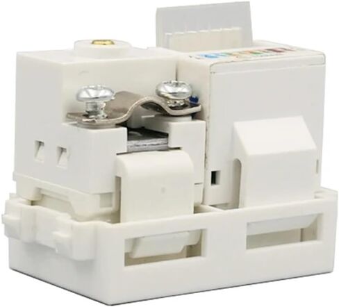 وحدة ATV للتلفزيون التناظري مع مقبس CAT5E RJ45 LAN ومكون شبكة تلفزيون الكابل 23 × 36 مم in Saudi Arabia