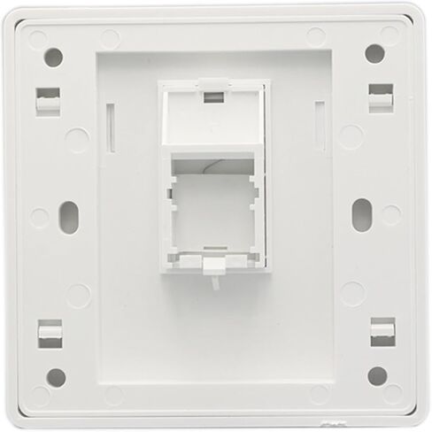 قطعة واحدة من لوحة مقبس الحائط لصندوق فارغ لإدراج منفذ واحد للإنترنت CAT6 RJ45 LAN in Saudi Arabia