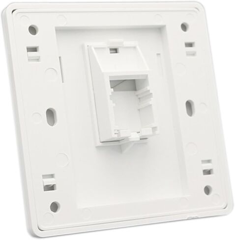 قطعة واحدة من لوحة مقبس الحائط لصندوق فارغ لإدراج منفذ واحد للإنترنت CAT6 RJ45 LAN in Saudi Arabia