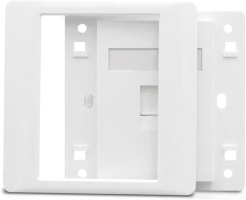 قطعة واحدة من لوحة مقبس الحائط لصندوق فارغ لإدراج منفذ واحد للإنترنت CAT6 RJ45 LAN in Saudi Arabia