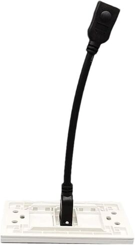 One-Port HDMI 2.0 US-Standard Wall Panel Socket with HDMI Cable in Saudi Arabia