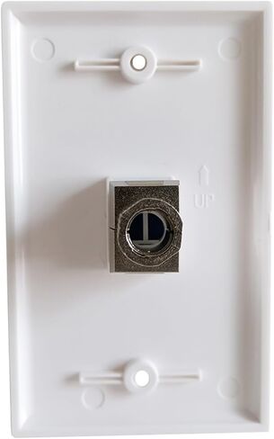 لوحة حائط CAT.8 RJ45 مع مقبس CAT8 LAN لمقبس شبكة 40 جيجابايت (أبيض) in Saudi Arabia