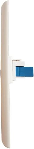 Single-Port SC Fiber Optic UPC Receptacle Adapter with Standard US White faceplate(1 Port SC UPC) in Saudi Arabia