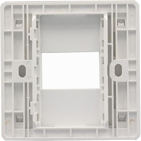 One White Panel with Smooth Sides, Blank Wall Panel Frame(3 Ports) in Saudi Arabia
