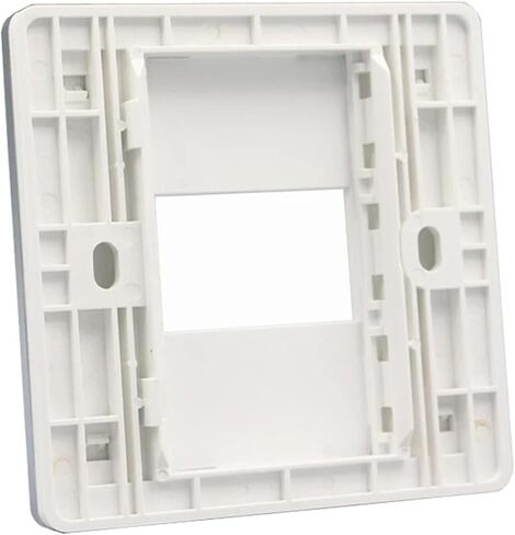 One White Panel with Smooth Sides, Blank Wall Panel Frame(3 Ports) in Saudi Arabia