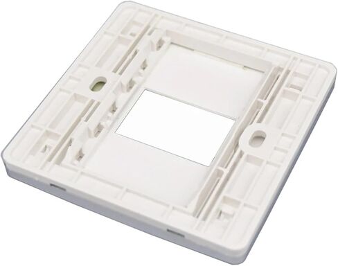 One White Panel with Smooth Sides, Blank Wall Panel Frame(3 Ports) in Saudi Arabia