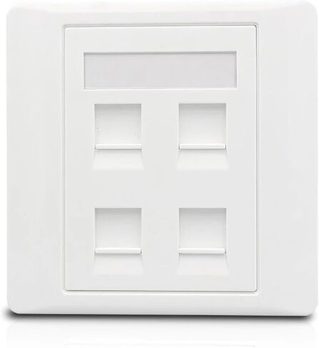 4 Port Blank Wall Socket Panel Frame in Saudi Arabia
